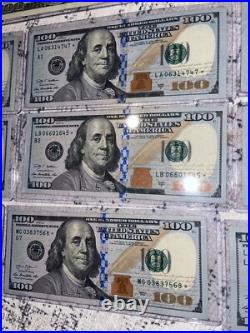 100 Dollar Star Note Bills, All Serial Numbers Random Years! Au Mint 100 Dollar Star Note Bills, All Serial Numbers Random Years! Au Mint