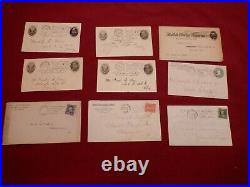 100+ Philadelphia PA Machine Cancels, 1880s to 1900 All Collected One By One