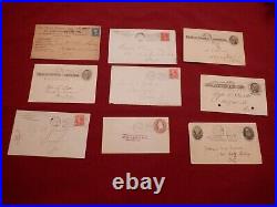 100+ Philadelphia PA Machine Cancels, 1880s to 1900 All Collected One By One