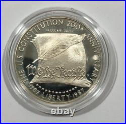 10pc Modern US Commemorative Dollar Set. In Original Capsule. All Different