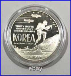 10pc Modern US Commemorative Dollar Set. In Original Capsule. All Different