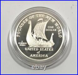 10pc Modern US Commemorative Dollar Set. In Original Capsule. All Different