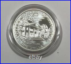10pc Modern US Commemorative Dollar Set. In Original Capsule. All Different