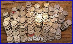 $120 FACE (240 coins) Kennedy 40% SILVER HALF DOLLARS (ALL 1965 To 1969)