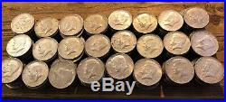 $120 FACE (240 coins) Kennedy 40% SILVER HALF DOLLARS (ALL 1965 To 1969)