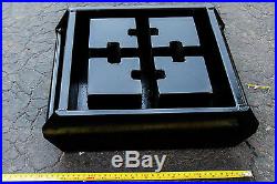 12 Inch Screen Patio Wall Concrete Cement Mold Cinder Block All Metal New USA