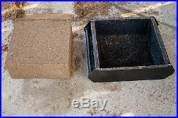 12 Inch Screen Patio Wall Concrete Cement Mold Cinder Block All Metal New USA