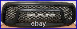 13-18 Ram 1500 REBEL Style Conversion Grille Kit Matte Black Fits All Ram 1500