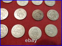 15 Barber Dimes All Circulated 1899/1914 See Description for Specifics