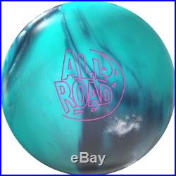 15lb NIB Storm ALL ROAD New 1st Quality Bowling Ball CARBON/TEAL