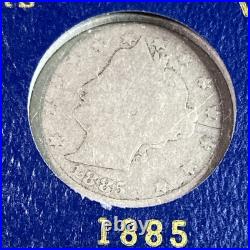 1883-1912 Liberty Head V Nickel Complete Set With All Key Dates