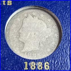 1883-1912 Liberty Head V Nickel Complete Set With All Key Dates