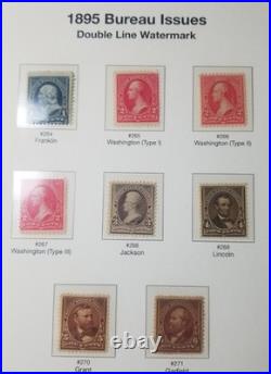 1895 US stamps Sc# 264 SC# 271 8 stamps in lot all described below