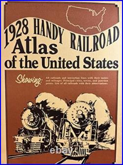 1928 Handy Railroad Atlas of the United States, Showing All Rai