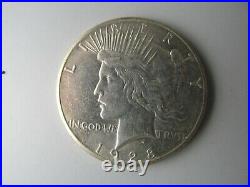 1928 Peace Silver Dollar - ONE OF THE RAREST U. S. COINS OF THEM ALL