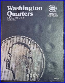 1932-1947 Washington Quarters Set, All 90% Silver 25¢ Coins, Original Lot Pics