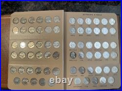 1938-2005 Jefferson Nickel Album Including Proofs with Coins All Years & Mints
