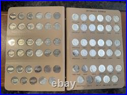 1938-2005 Jefferson Nickel Album Including Proofs with Coins All Years & Mints