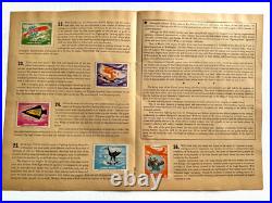 1942 Combat Insignia Stamps of the Army and Navy- Has all 50 Stamps