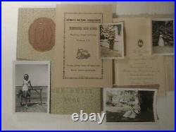 1942 Memminger High School Sc All Original Invitation, Programs Pictures! History