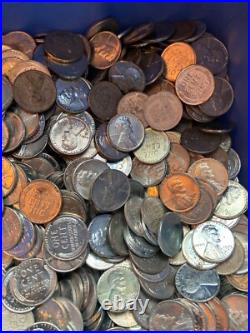 1943-PDS steel cents, (all re-plated coins) 3,300 coins, read description