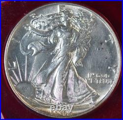 1945 P Choice/gem/bu Mint Set All Brilliant Uncirculated In Red Capital Holder