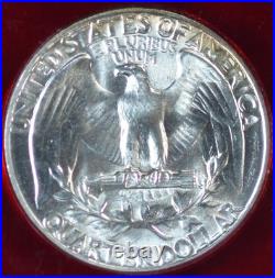 1945 P Choice/gem/bu Mint Set All Brilliant Uncirculated In Red Capital Holder