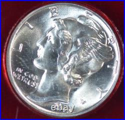 1945 P Choice/gem/bu Mint Set All Brilliant Uncirculated In Red Capital Holder