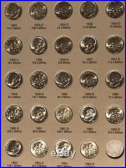 1946-1964 Set Silver Roosevelt Dimes All Uncirculated to BU NICE SET