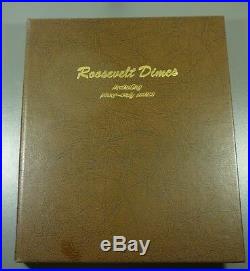 1946-2012-P, D, S Complete Roosevelt Dime Set Dansco BU + ALL Silver & Clad PROOFS
