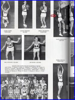 1950s Golden State Warriors NATE THURMOND high school Yearbook 7-time All Star