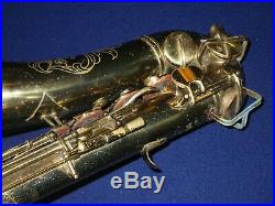 1951 Buescher Aristocrat 140 Alto Saxophone Has All Snaps For Restoration