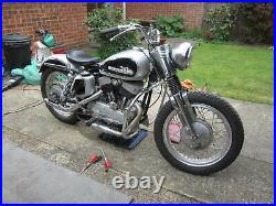 1955 Harley Davidson KH 900cc Flathead KR Rep With All Original Tinware K Model