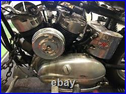 1955 Harley Davidson KH 900cc Flathead KR Rep With All Original Tinware K Model