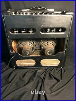 1956 Fender Bassman All Original 5E6 Vintage Tweed Guitar Amplifier Holy Gr