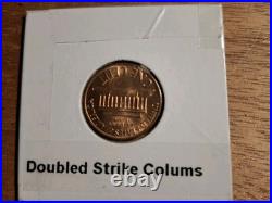 1959 lincoln cent Very Rare Ms65 With Double Collums Reverse And All Steps