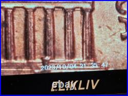 1959 lincoln cent Very Rare Ms65 With Double Collums Reverse And All Steps