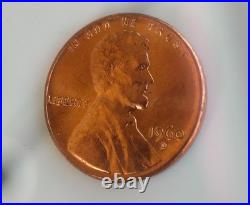 1960D Lincoln Penny Large Date DDO And L All The Way On The Rim