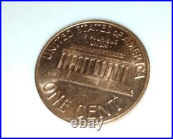 1960D Lincoln Penny Large Date DDO And L All The Way On The Rim