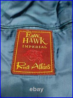1960s vintage handtailored bespoke classic all worsted USA Union Made suit 42L