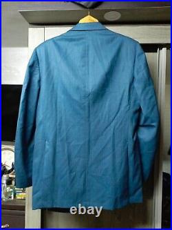 1960s vintage handtailored bespoke classic all worsted USA Union Made suit 42L