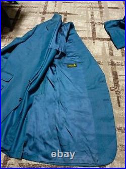 1960s vintage handtailored bespoke classic all worsted USA Union Made suit 42L