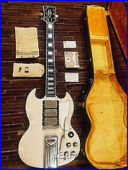 1962 Original Les Paul Custom SG All Original Vintage PAF Pickups NO RESERVE