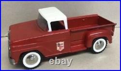 1963-tonka Private Label- Western Auto -ford Cab- Step Side Truck-all Org-toy