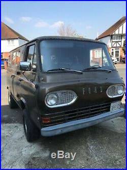 1965 Ford Econoline Van. Recent California Import. All duties paid