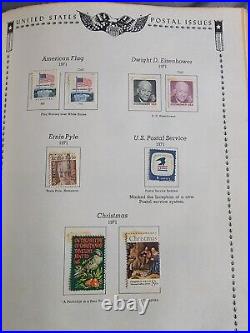 1965 Minkus The All American U. S. Stamp Album 1847-1964 with over 250 Stamps