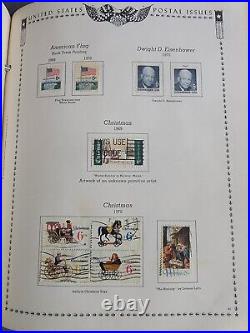 1965 Minkus The All American U. S. Stamp Album 1847-1964 with over 250 Stamps