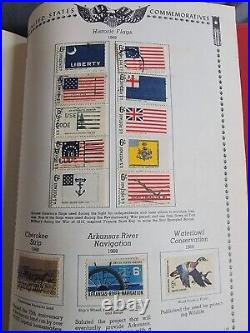 1965 Minkus The All American U. S. Stamp Album 1847-1964 with over 250 Stamps