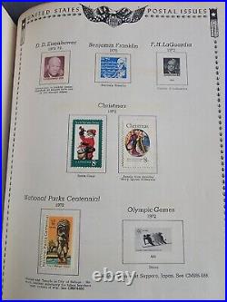 1965 Minkus The All American U. S. Stamp Album 1847-1964 with over 250 Stamps