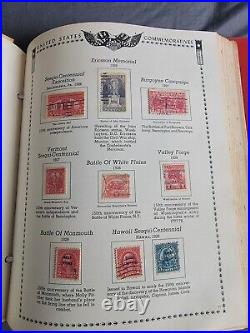 1965 Minkus The All American U. S. Stamp Album 1847-1964 with over 250 Stamps